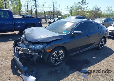 2017 Honda Civic Ex-L из США, поврежденный, VIN 2HGFC1F79HH641068